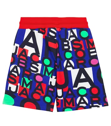Logo cotton shorts | Marc Jacobs Kids