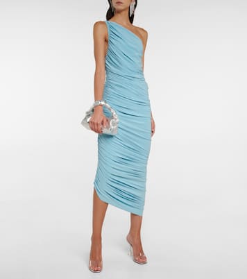 Robe midi Diana asymétrique | Norma Kamali