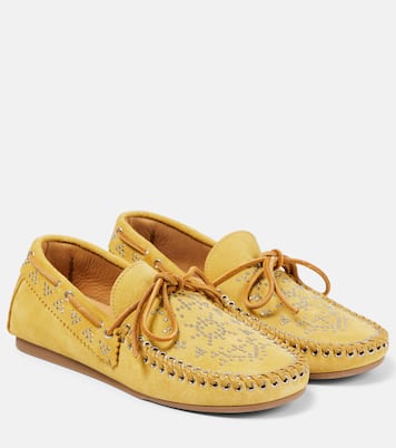 Freen embellished suede moccasins | Isabel Marant
