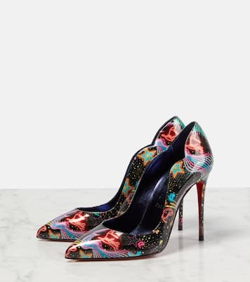 Hot Chick printed patent leather pumps | Christian Louboutin