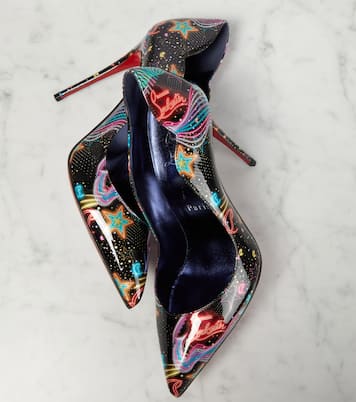 Hot Chick printed patent leather pumps | Christian Louboutin