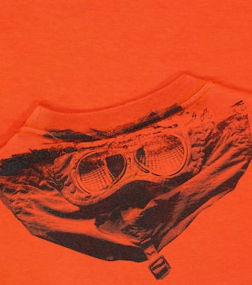 T-shirt in cotone con logo | C.P. Company Kids