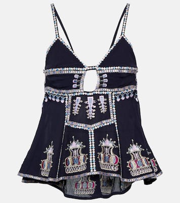 Camisole in misto cotone e seta | Isabel Marant