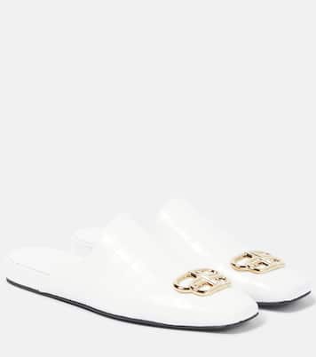 Cosy BB croc-effect leather mules | Balenciaga