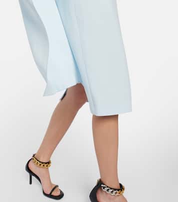 Cape cady midi dress | Stella McCartney
