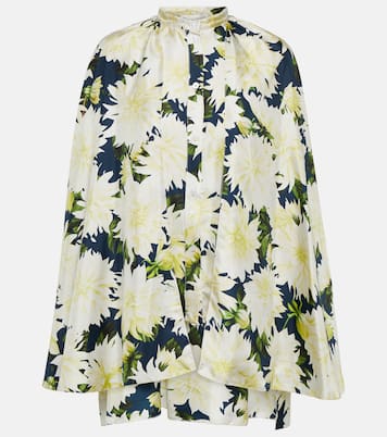 Bluse aus Seide | Oscar de la Renta