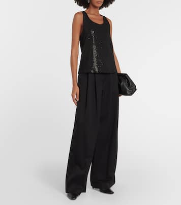 Pistoia sequined georgette top | Max Mara