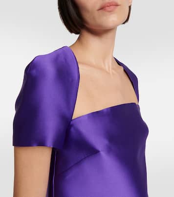 Minikleid aus Duchesse-Satin | Valentino