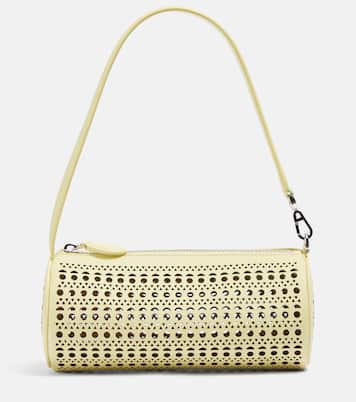 Sac Tube en cuir perforé | Alaïa