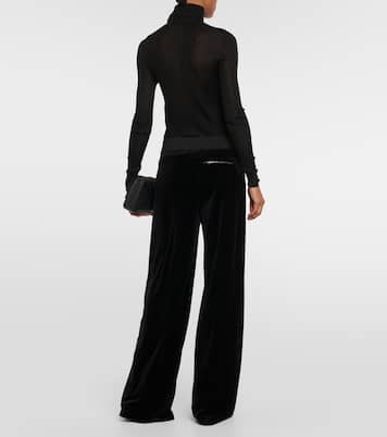 Pantalon droit en velours | Tom Ford