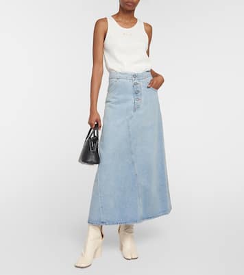 Denim maxi skirt | MM6 Maison Margiela