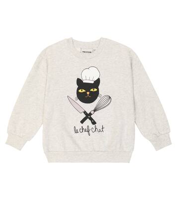 Sudadera Chef Cat de jersey de algodón | Mini Rodini