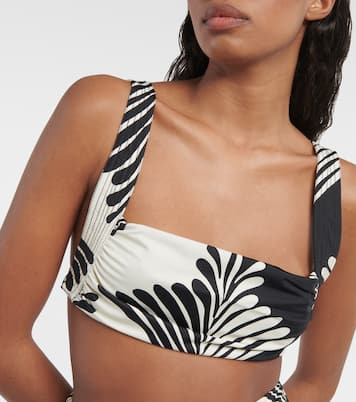 Top de bikini estampado | Johanna Ortiz