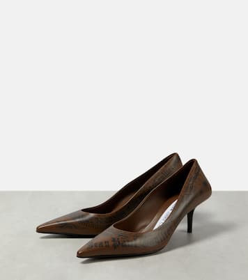 X Jean Paul Gaultier Pumps Tattoo aus Leder | Jimmy Choo
