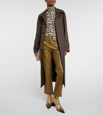 Dreamy Meadows floral turtleneck top  | Dorothee Schumacher