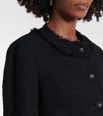 Veste raccourcie en laine mélangée | Dolce&Gabbana