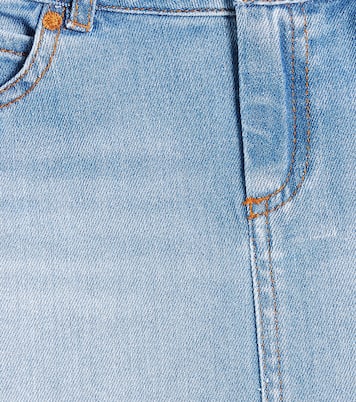 Falda de denim con encaje | Chloé Kids