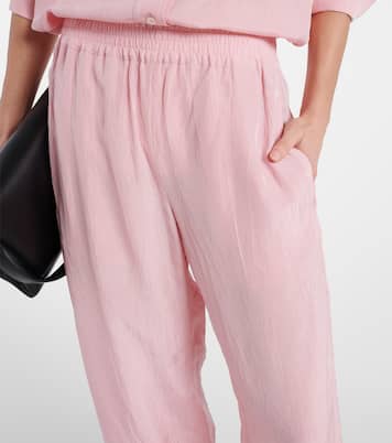 Weite High-Rise-Hose | Victoria Beckham