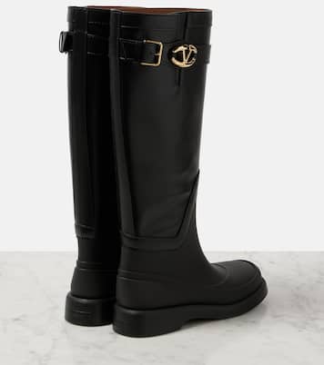 Stiefel VLogo Bold aus Leder | Valentino Garavani