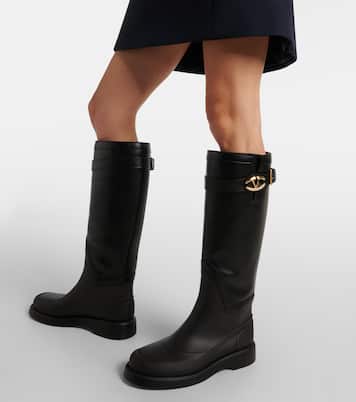 Stiefel VLogo Bold aus Leder | Valentino Garavani