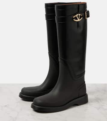 Stiefel VLogo Bold aus Leder | Valentino Garavani