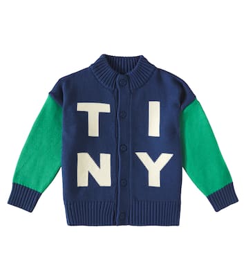 Cardigan Tiny en coton et laine | Tinycottons