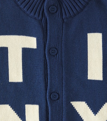 Cardigan Tiny en coton et laine | Tinycottons