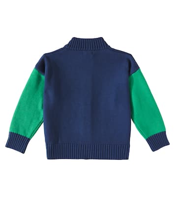 Cardigan Tiny en coton et laine | Tinycottons