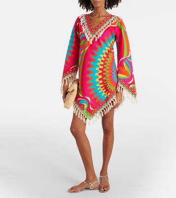 Bersaglio fringed cotton kaftan | Pucci