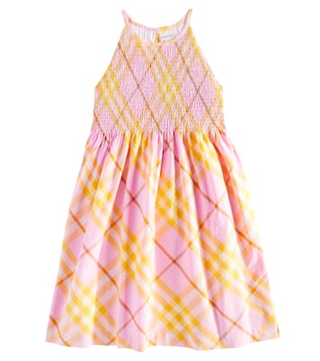 Abito in cotone Burberry Check | Burberry Kids