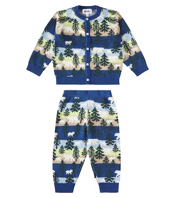 Bebé - set de cárdigan Brody y pantalones Sol | Molo