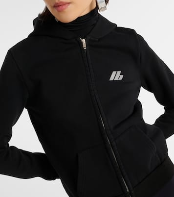 Sudadera con capucha en mezcla de algodón | Balenciaga