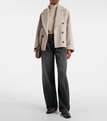 Jeans a gamba larga | Brunello Cucinelli