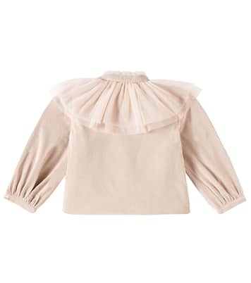 Dannae ruffled jacket | Donsje