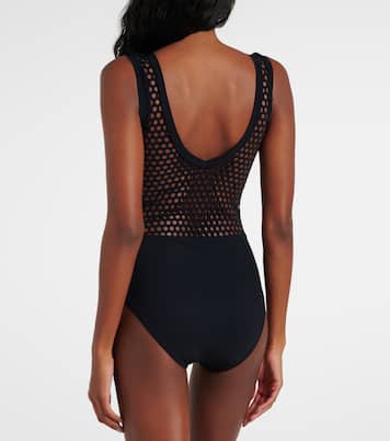 Aster embroidered swimsuit | Karla Colletto