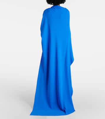 Robe longue en soie mélangée | Oscar de la Renta