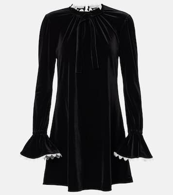 Robe en velours | Ganni
