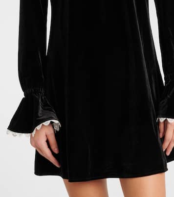 Robe en velours | Ganni