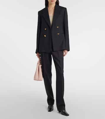 Knot striped wool blazer | Bottega Veneta