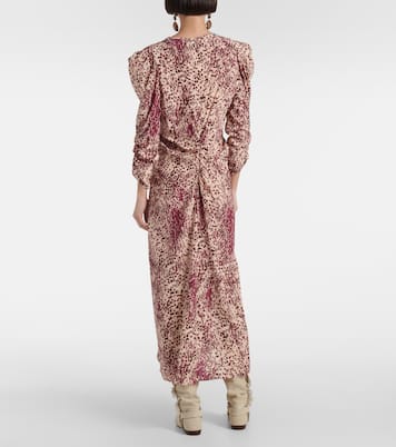 Abito midi Albini in misto seta | Isabel Marant