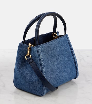 Alltime Small denim tote bag | Valentino Garavani
