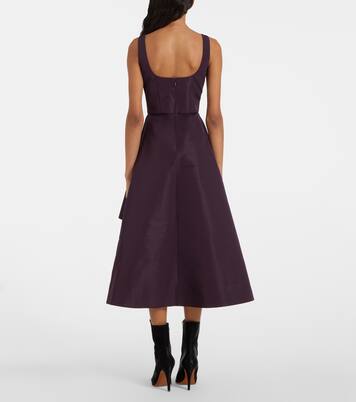 Abito midi asimmetrico | McQueen