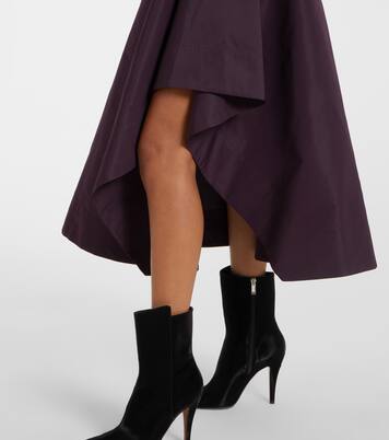 Abito midi asimmetrico | McQueen