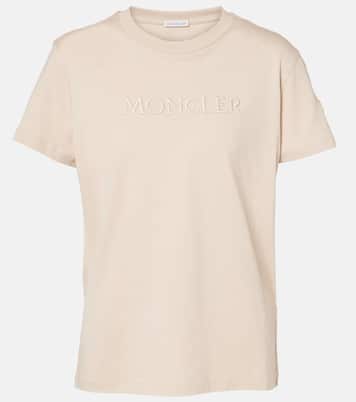 Camiseta de jersey de algodón con logo | Moncler