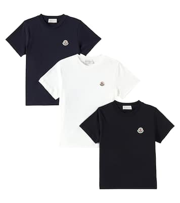 Set di 3 T-shirt in jersey di cotone | Moncler Enfant