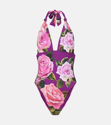 Maillot de bain à fleurs | Dolce&Gabbana