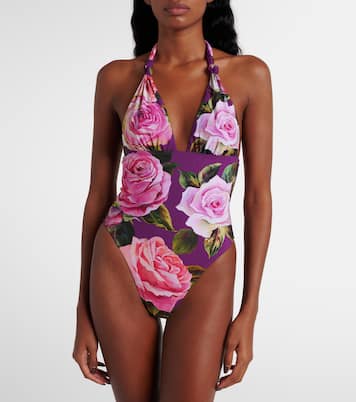 Maillot de bain à fleurs | Dolce&Gabbana