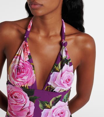 Maillot de bain à fleurs | Dolce&Gabbana