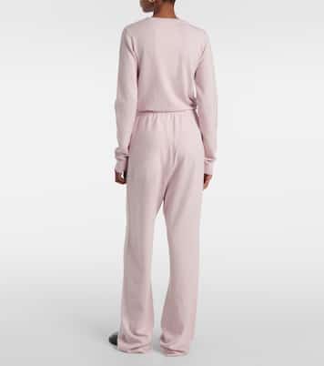 Pantalones N°142 Run de mezcla de cachemir | Extreme Cashmere