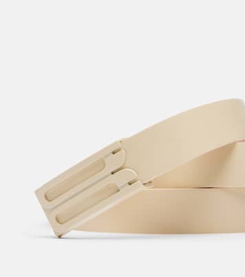 Logo leather belt  | Victoria Beckham